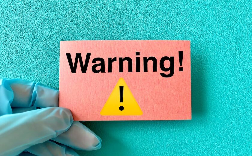 warning
